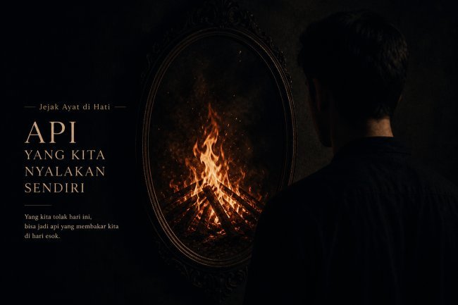 Api yang Kita Nyalakan Sendiri